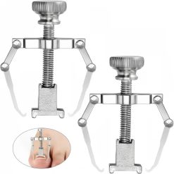 2 Pcs Stainless Steel Toenail Care Tool