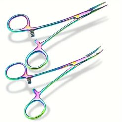 2pcs Hemostat Forceps